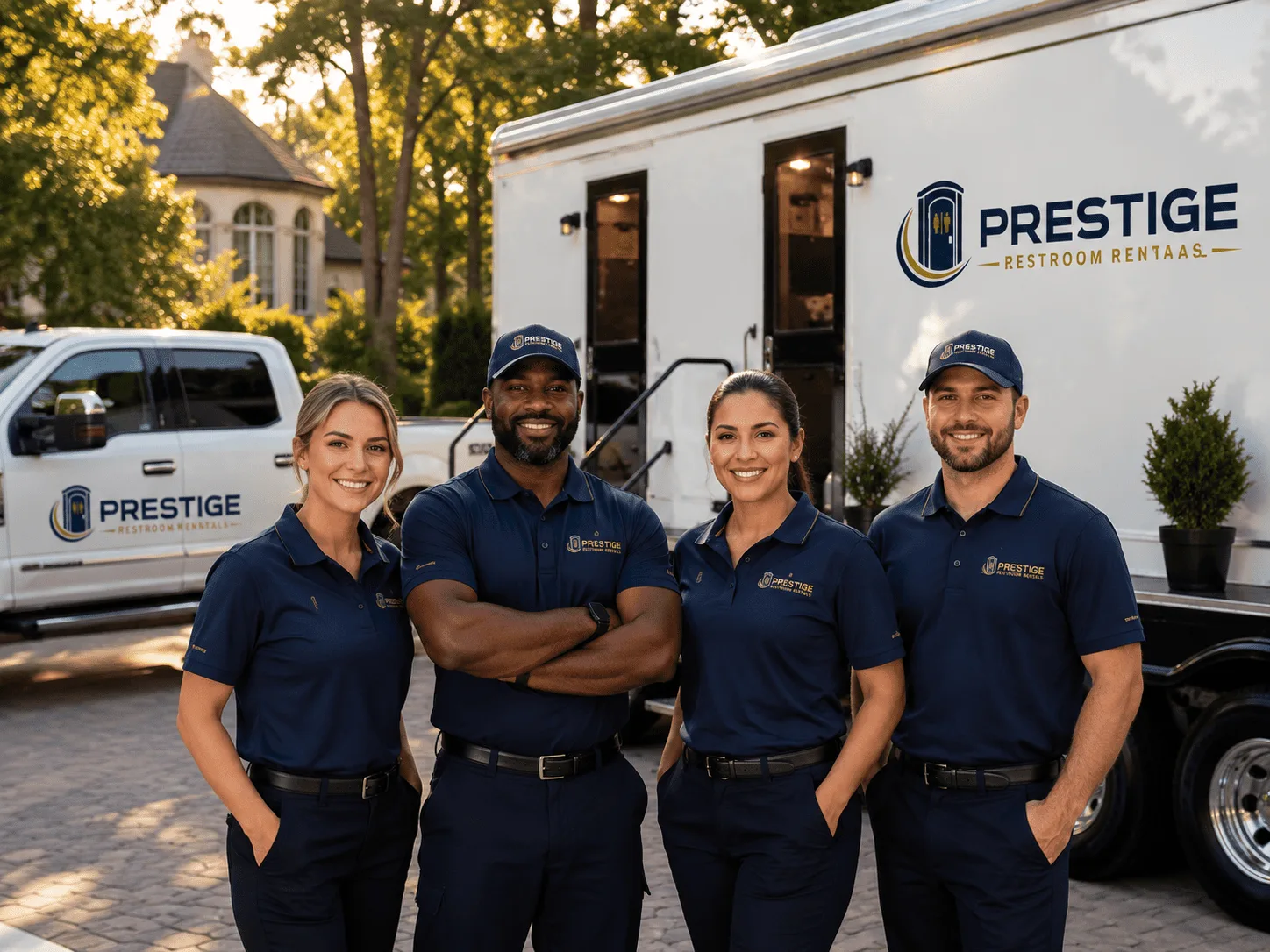 Trusted Luxury Portable Restrooms company in Gray, LA